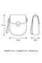Women's Daily Use Hand and Shoulder Bag with Wrist and Knot Strap Cnt-K84 - 3