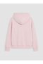 Özmarka New Season Pink Hooded Girls' Sweatshirt - 3