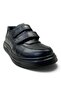 257 Orthopedic 100% Genuine Leather Unisex Children's Black School Shoes - 2
