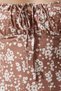 Gülseli Women's Patterned Dress with Slit Detail and Rope Straps - 4
