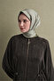 Silk Scarf 2027 Winter - 9601-32 Green Sura
