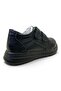 253 Orthopedic 100% Genuine Leather Unisex Children's Comfortable Black School Shoes - 4