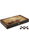 Trendy pirate ship design backgammon - 2