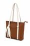 Women's Shoulder and Shoulder Bag with Scarf Detail