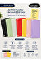 Lilac A4 Zippered Document Folder Document Storage File with Color Options - 2