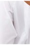 Balloon Form Blouse Long Sleeve - WHITE - 5