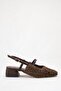 Knitwear Short Heeled Shoes 00274 - 3