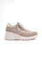 Mnr 29147 Genuine Leather Sports Shoes with Zipper Detail