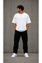 Palestine Yahya Sinwar Themed "A Dignified Life" Printed 100% Cotton Oversize T-Shirt – Unisex - 3