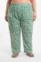 5-Pack 100% Cotton Plus Size Women's Pajama Bottoms |   Floral Patterned Comfortable Mom and Grandma Pajamas |   Sleeping Band with Gift - 7