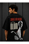 Palestine Yahya Sinwar Themed "A Dignified Life" Printed 100% Cotton Oversize T-Shirt – Unisex