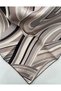 Drawing Pattern Twill Silk Scarf - 3