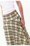 تنورة ميدي غير متماثلة - PLAID COMB - 3