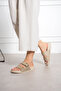 Buckle Detailed Slippers 00278 - 4