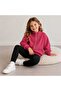 Girl's Zip-Front High-Neck Cardigan - Camisole - 3