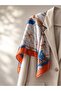 Modern Patterned 70X70 Women's Scarf - 3