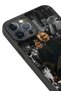 حافظة مقاومة للصدمات متوافقة مع هاتف iPhone 12 Pro Max مع حماية للكاميرا بنمط الكولاج - 4