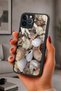 iPhone 12 Pro Max Compatible Oyster Pattern Shockproof Case with Camera Protection