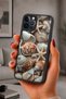حافظة مقاومة للصدمات متوافقة مع هاتف iPhone 12 Pro Max مع حماية للكاميرا بنمط صدفة البحر