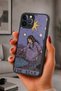 حافظة مقاومة للصدمات متوافقة مع هاتف iPhone 12 Pro Max مع حماية للكاميرا بنمط التاروت