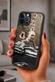 حافظة مقاومة للصدمات متوافقة مع هاتف iPhone 12 Pro Max مع حماية للكاميرا بنمط جازي