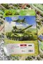 War Vehicles Sticker-3D Embossed Colorful Sticker-2 Sheets 80 Pieces (Size 22X18Cm) +3 Years - 4
