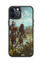 iPhone 12 Pro Max Compatible Armor Knight Pattern Shockproof Case with Camera Protection - 5