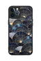 iPhone 12 Pro Max Compatible Fan Patterned Shockproof Case with Camera Protection - 5