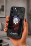 حافظة مقاومة للصدمات متوافقة مع هاتف iPhone 12 Pro Max مع نمط AtatürkSilüeti لحماية الكاميرا