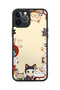 حافظة مقاومة للصدمات متوافقة مع هاتف iPhone 12 Pro Max مع حماية للكاميرا بنمط ManekiNeko - 5