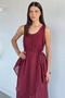 Perry Women's Blouse Combination Adjustable Strap Dress - 2