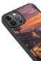 iPhone 12 Pro Max Compatible Sunset Pattern Shockproof Case with Camera Protection - 4