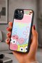 حافظة مقاومة للصدمات متوافقة مع هاتف iPhone 12 Pro Max مع حماية للكاميرا بنمط سبونج بوب