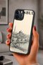 حافظة مقاومة للصدمات متوافقة مع هاتف iPhone 12 Pro Max مع حماية للكاميرا بنمط بوغازيتشي