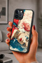 حافظة مقاومة للصدمات متوافقة مع هاتف iPhone 12 Pro Max مع حماية للكاميرا بنمط الرسوم المتحركة