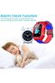 Children's Waterproof Watch, Eye-Catching Design Watch with Alarm Clock, Pedometer, Calorie Calculator for Boys and Girls from 5 Years Old (Red) - 4