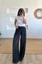 Anthracite Soft Textured Jeans with Elastic Waist - 3