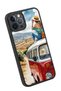 iPhone 12 Pro Max Compatible Caravan Patterned Shockproof Case with Camera Protection - 3