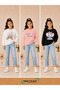 Winter Unisex Black, Pink, White 3-Piece Sweatshirt Sets for Girls, Boys, and Adults - 2