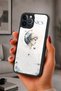 حافظة مقاومة للصدمات متوافقة مع هاتف iPhone 12 Pro Max مع حماية للكاميرا بنمط فيزيائي