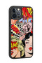 iPhone 12 Pro Max Compatible Nostalgia Patterned Shockproof Case with Camera Protection - 2