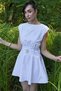Women's Belt Detailed Midi Dress - 3