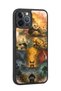 حافظة مقاومة للصدمات بنمط DragonWarrior متوافقة مع هاتف iPhone 12 Pro Max مع حماية للكاميرا - 2