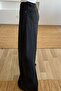 Anthracite Soft Textured Jeans with Elastic Waist - 2