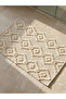 Quality Pieces from Çelebi Store Geometric Embroidered Bath Mat 50X80 cm - 2