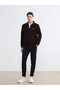 Esvab • Modern & Distinctive Devrik Roba Collar Printed Men's Thick Sweatshirt - 2
