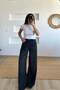 Anthracite Soft Textured Jeans with Elastic Waist - 5