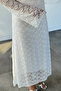 Lace Detailed Spanish Sleeve Long Dress - 3