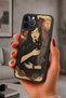 حافظة مقاومة للصدمات متوافقة مع هاتف iPhone 12 Pro Max مع حماية للكاميرا بنمط الساحرة