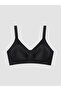 Wireless, unpadded bra